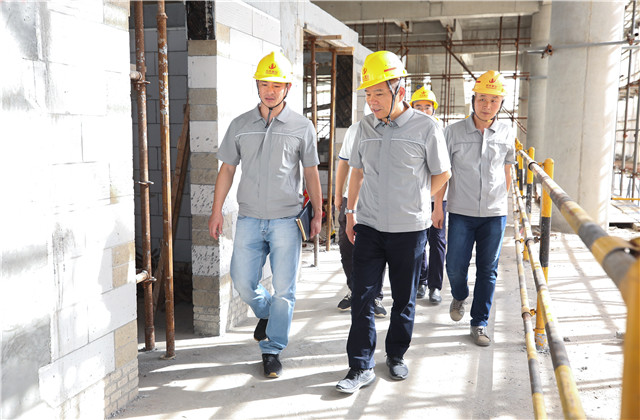 高溫作業(yè)，安全第一！中天與你并肩而行！