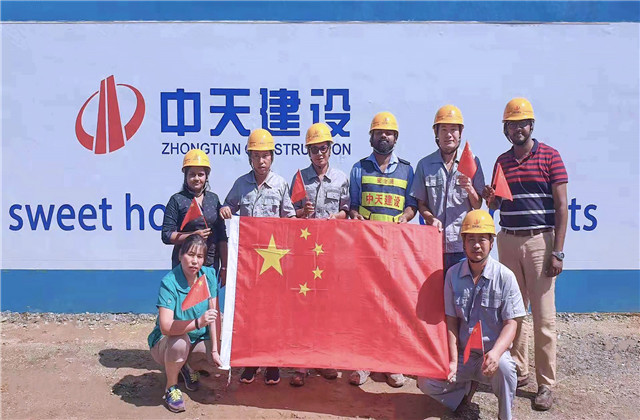 排除萬難！中天斯里蘭卡富麗凱廠房項(xiàng)目提前交付